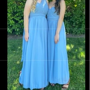 Birdy Grey Convertible Dress (Dusty Blue)